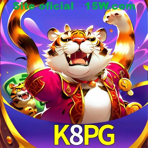 Imagem promocional da K8PG mostrando a plataforma e suas vantagens
